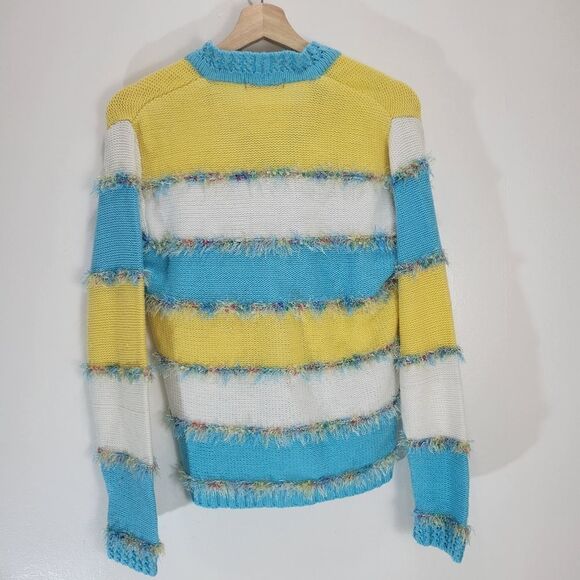 Retro Quirky Sleek Lime Cardigan - Picture 6 of 8